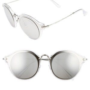 NWOT Miu Miu Cat Eye 49mm Sunglasses